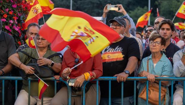 Manifestación en Madrid en apoyo a Ceuta