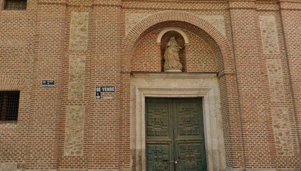 El antiguo convento de santa Brígida, en Valladolid