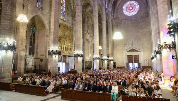 Ceremonia en la catedral de Palma