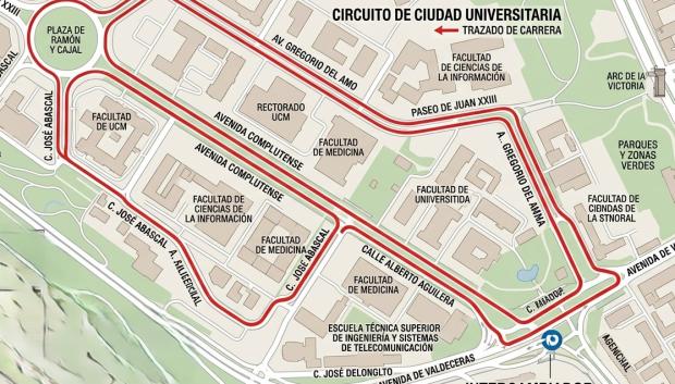 El trazado tenía varias opciones
