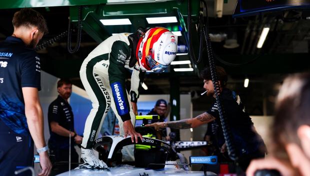 Carlos Sainz Jr., en el Gran Premio de Madrid