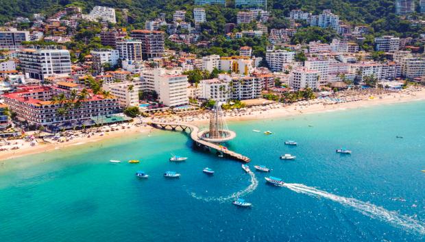Hermosa vista de Puerto Vallarta