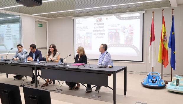 Blanca Fernández en la presentación del proyecto de atención temprana
