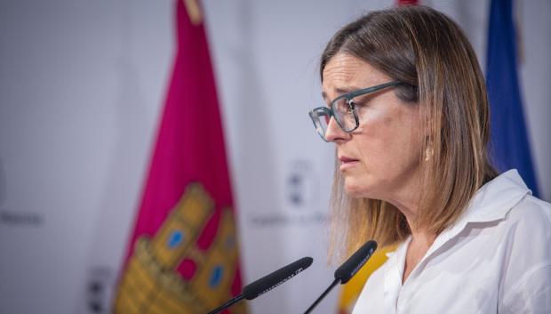 La consejera Portavoz del Gobierno regional, Esther Padilla