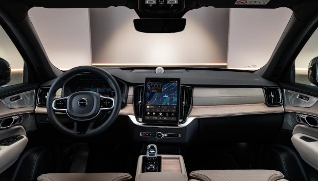 Interior del Volvo EX90