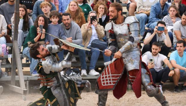 Justas medievales en la Semana Cervantina de Alcalá de Henares