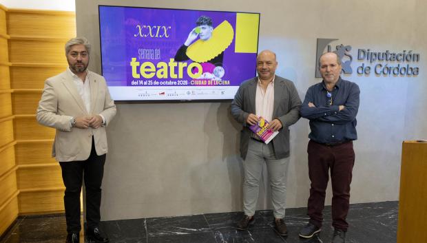 Presentación de la XXIX Semana del Teatro Ciudad de Lucena