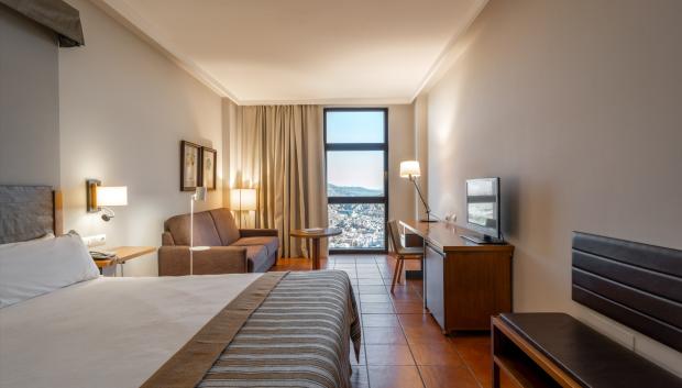 Habitación del Parador de Lorca