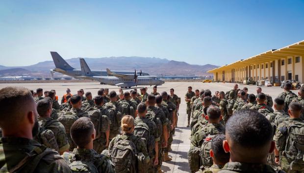 El ejército completa la rotación de militares en Ceuta