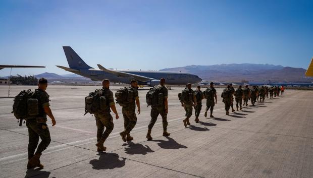 Rotación del ejército en Ceuta