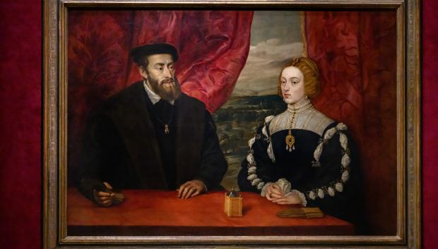 Retrato de los emperadores Carlos V e Isabel de Portugal, de Rubens