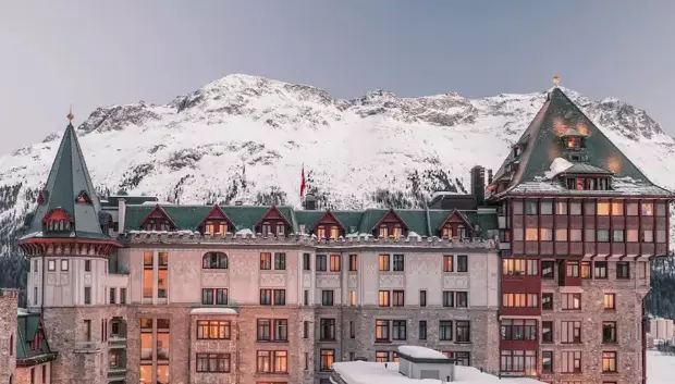 Badrutt's Palace, en St. Moritz (Suiza)