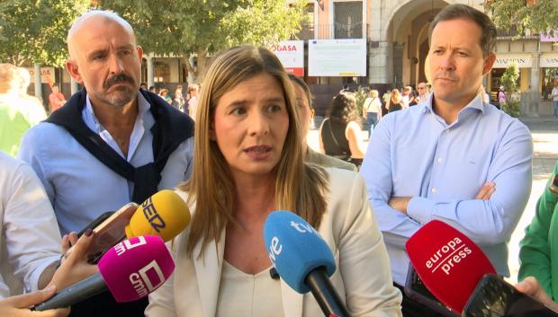 La secretaria regional del PP, Carolina Agudo