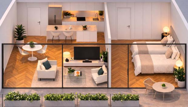 Modelo de vivienda para personas con dependencia leve