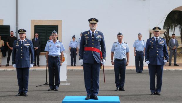 El general Jefe Magen presidiendo el acto