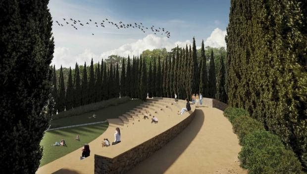 El futuro Parc de la Música de Palma tendrá también una gran zona verde.
