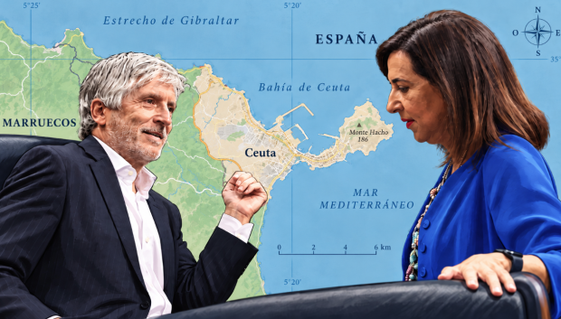 Marlaska y Margarita Robles han dado versiones distintas sobre Ceuta