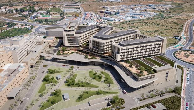 Imagen del nuevo Hospital General de Castellón