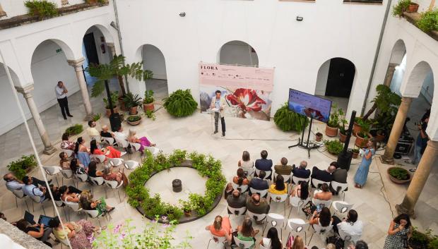 Palacio de Orive durante la presentación de Flora 2026