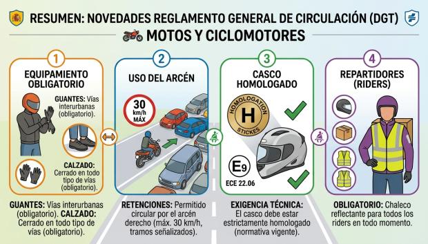 Los motoristas se van a ver profundamente afectados