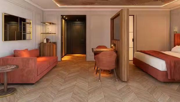 Habitación del Palacio San Juan, a Royal Hideaway Hotel