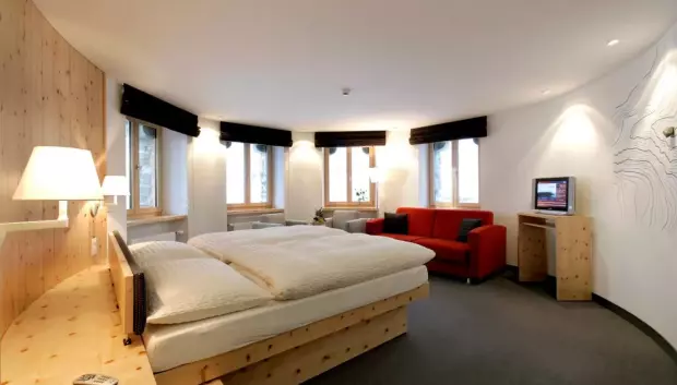 Una de las suites del hotel