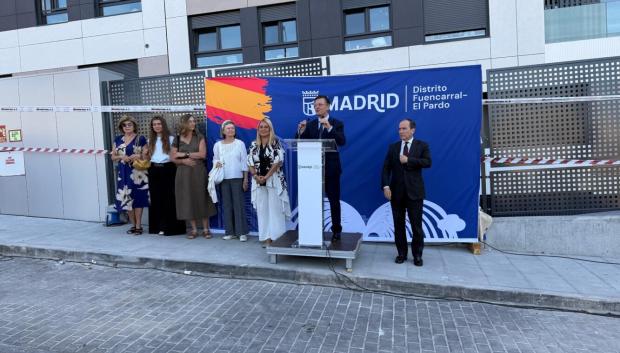 Inauguración de la calle Dalmacio Negro Pavón