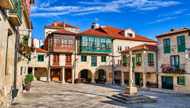 El pueblo pontevedrés de Bandeira
