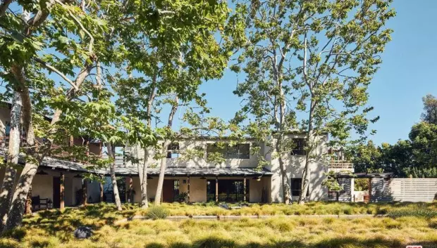 La vivienda principal del rancho
