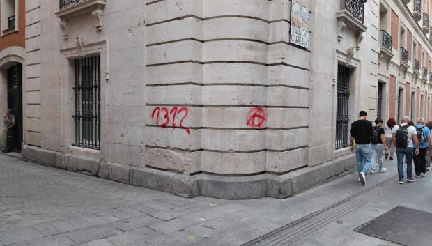 Pintada en la Real Casa de Correos