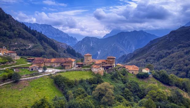 El pueblo ofrece una postal única de Asturias