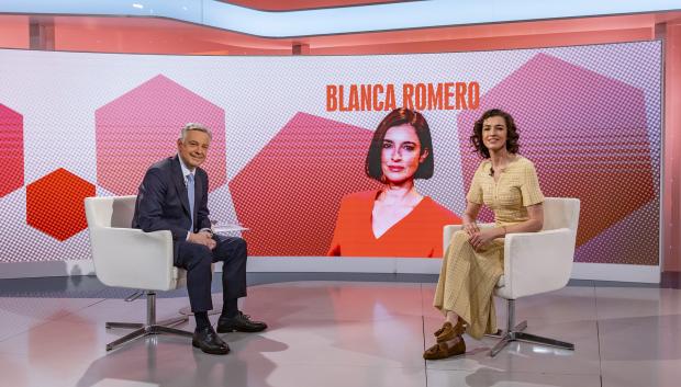Blanca Romero en el programa Plano general