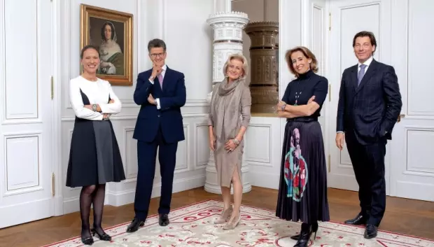 Alexandra Winkler, Georg Gürtler y sus hijos dirigen hoy el hotel