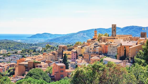 La bonita localidad de Grasse, capital francesa del perfume