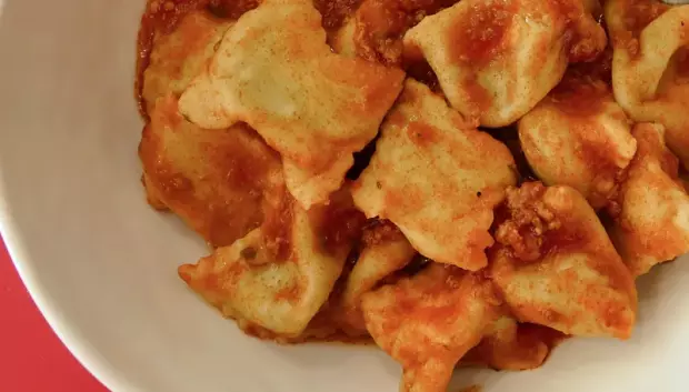 Tordelli luchessi, plato de pasta típico de Lucca