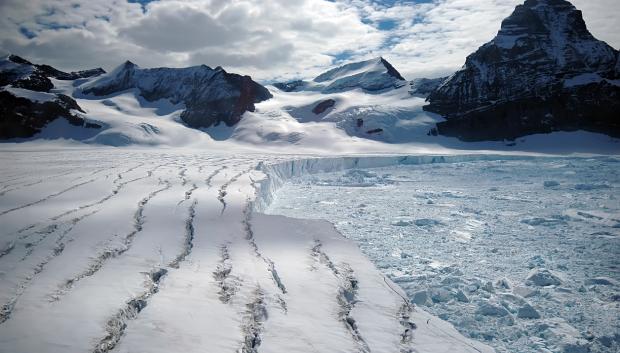 Glaciar antártico