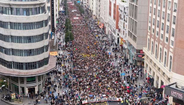 Manifestación en Madrid