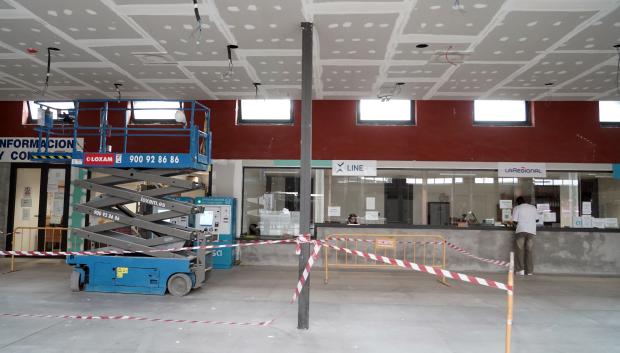 Las obras de la estación de autobuses de Valladolid
