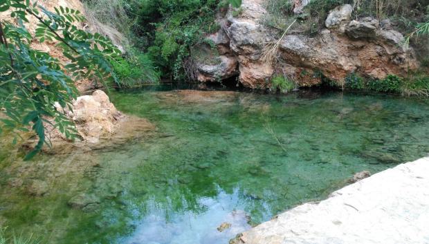 Charco Azul de la Ruta de los Molinos