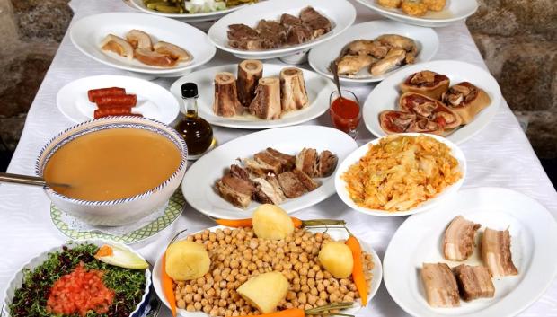 Cocido del restaurante Charolés