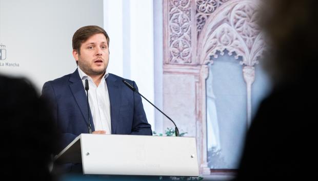 El consejero de Fomento, Nacho Hernando