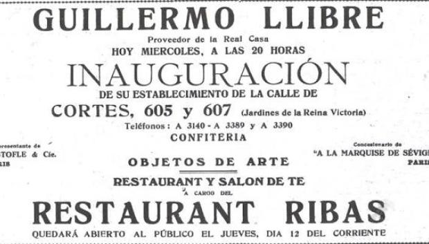 Anuncio de la nueva ubicación de Casa Llibre
