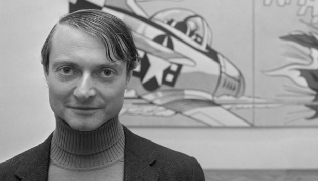 Retrato de Roy Lichtenstein