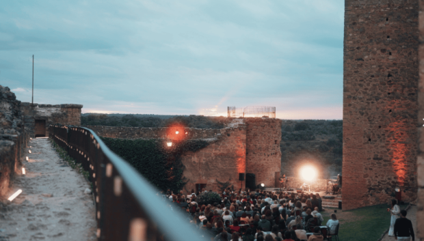 Una de las actividades culturales en el castillo