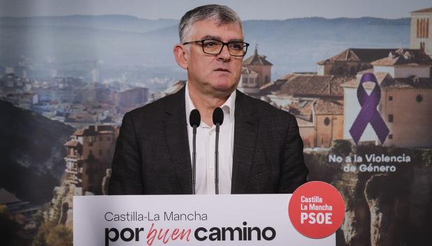 Ángel Tomás Godoy, portavoz socialista en las Cortes
