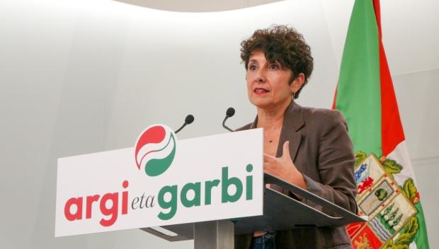 La portavoz del PNV; Maribel Vaquero

REMITIDA / HANDOUT por PNV
Fotografía remitida a medios de comunicación exclusivamente para ilustrar la noticia a la que hace referencia la imagen, y citando la procedencia de la imagen en la firma
06/10/2026