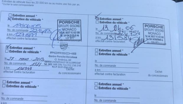 El libro de mantenimiento revaloriza mucho un coche