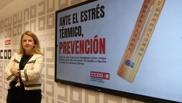 (Foto de ARCHIVO)
La secretaria regional de Diálogo Social y Salud Laboral de CCOO, Raquel Payo