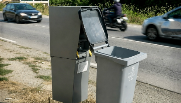 La solución vista en la N-640 es cuanto menos ingeniosa