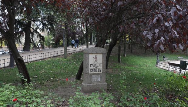 Monolito en el Parque de Berlín
